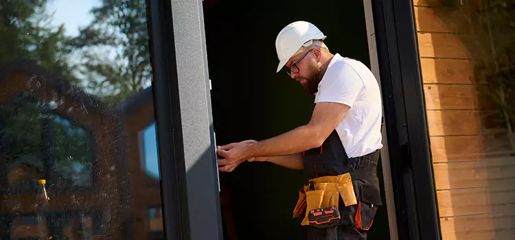 Replace Balcony Door Hickory