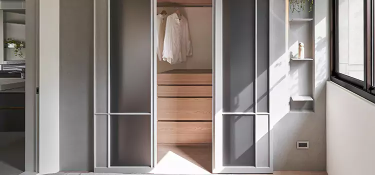 Mirror Sliding Door Replacement Hickory