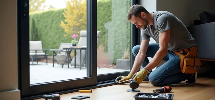 Patio Sliding Glass Door Replacement Hickory