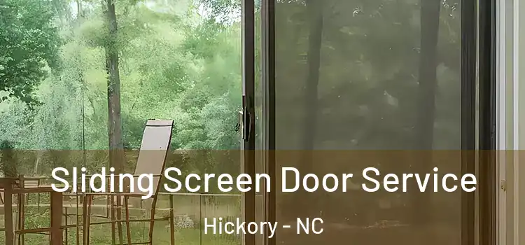 Sliding Screen Door Service Hickory - NC
